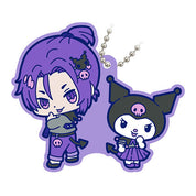 Blue Lock X Sanrio Character Mascot Rubber Keychain Special Collab Gashapon