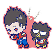 Blue Lock X Sanrio Character Mascot Rubber Keychain Special Collab Gashapon