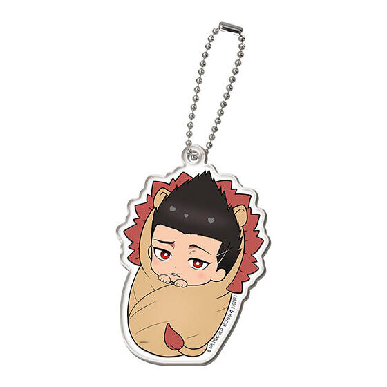 Blue Lock Okurumi Charm Character Mascot Acrylic Keychain Gashapon