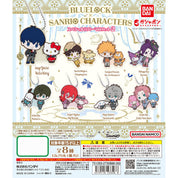 Blue Lock X Sanrio Character Mascot Rubber Keychain Special Collab Gashapon vol.2
