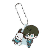 Blue Lock X Sanrio Character Mascot Rubber Keychain Special Collab Gashapon vol.2