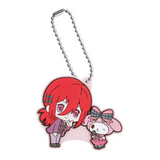 Blue Lock X Sanrio Character Mascot Rubber Keychain Special Collab Gashapon vol.2
