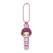 Blue Lock Character Taglines Rubber Keychain Gashapon
