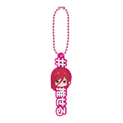 Blue Lock Character Taglines Rubber Keychain Gashapon