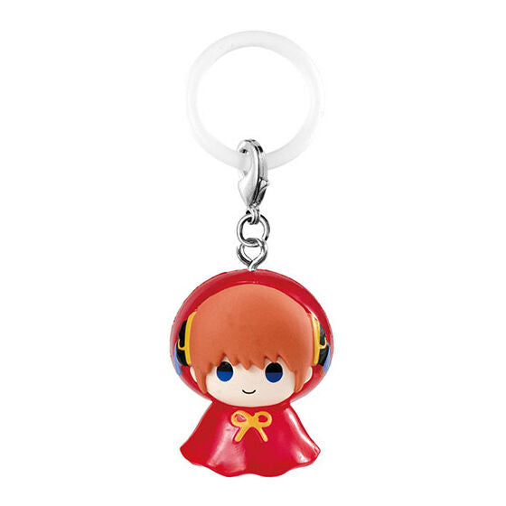 Gintama Mejiru Accessory Raincoat Mascot Gashapon ２Keychain