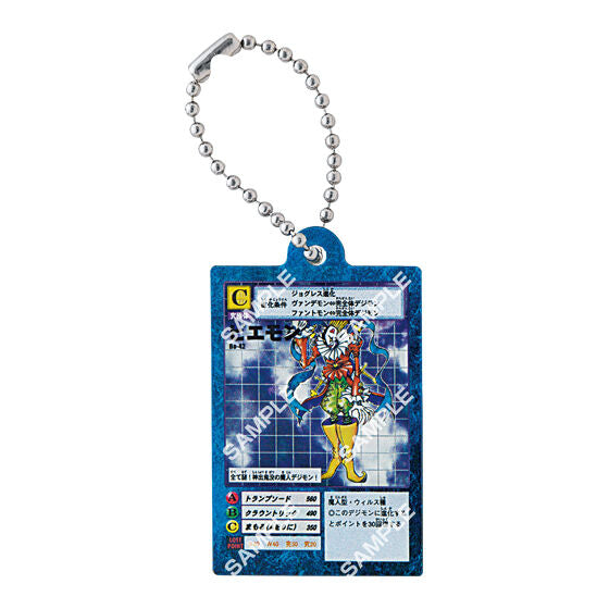 Digimon Gashapon by Acrylic Card Keychain JP