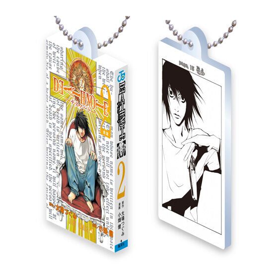 Death Note Official Manga Book Acrylic Keychain Gashapon (1 Random)