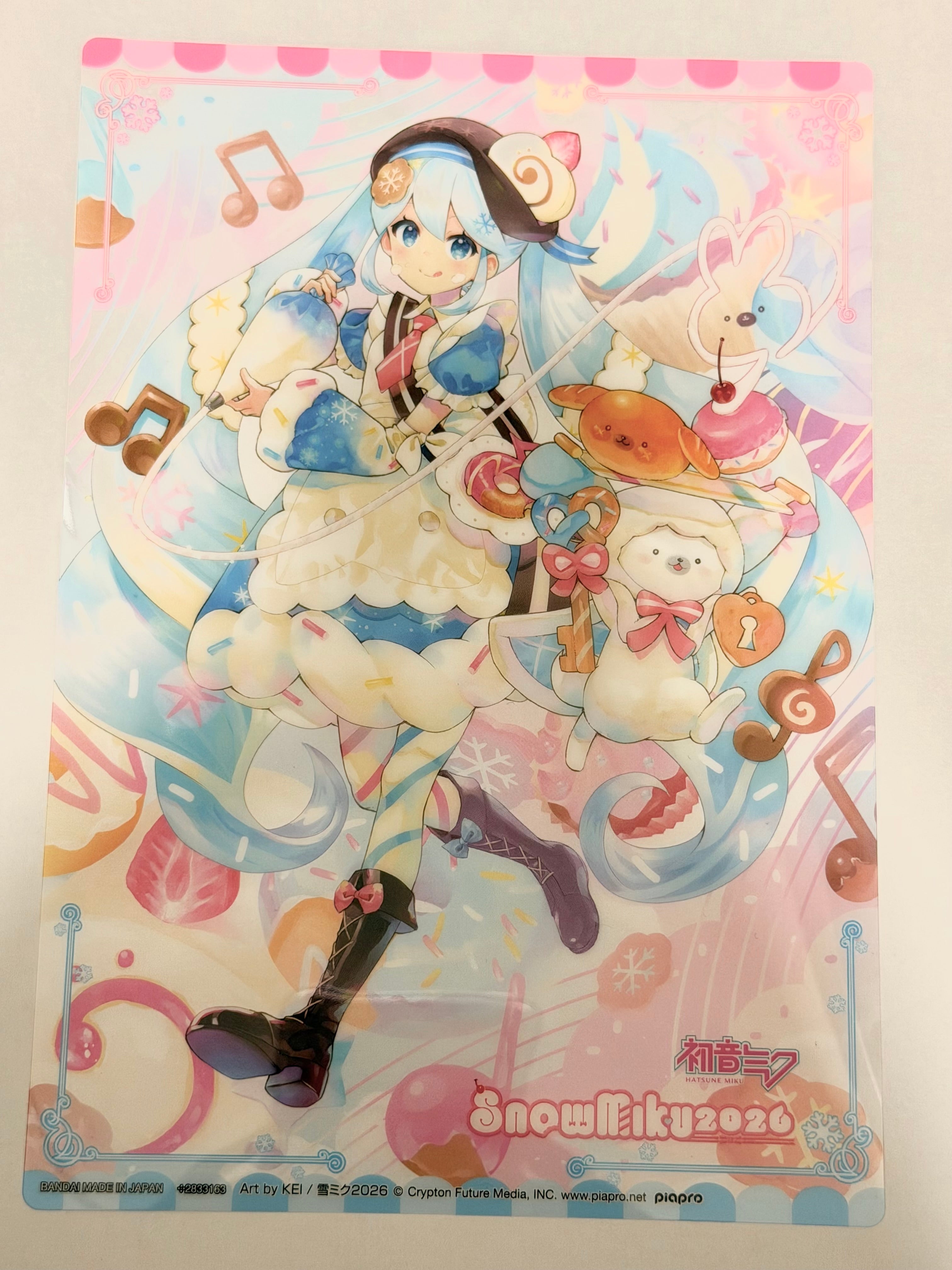 Hatsune Miku Acrylic Vocaloid Project Sekai Official Collector Postcard A5 263128