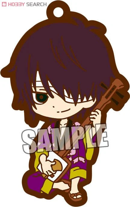 Gintama Rubber Strap Keychain Gashapon 2015