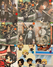 Attack On Titan Official Collector Cards JP 2 RARE