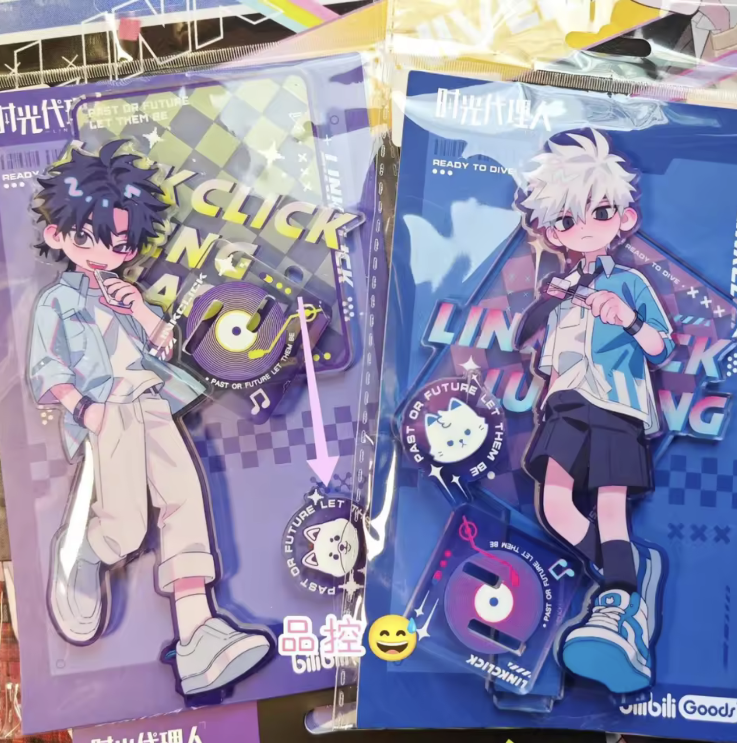 Link Click Acrylic Stand Set 2 pcs