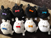 Yum Yum Donut Cute Mini Charm Bunny Plush Keychain JP (1 random design)