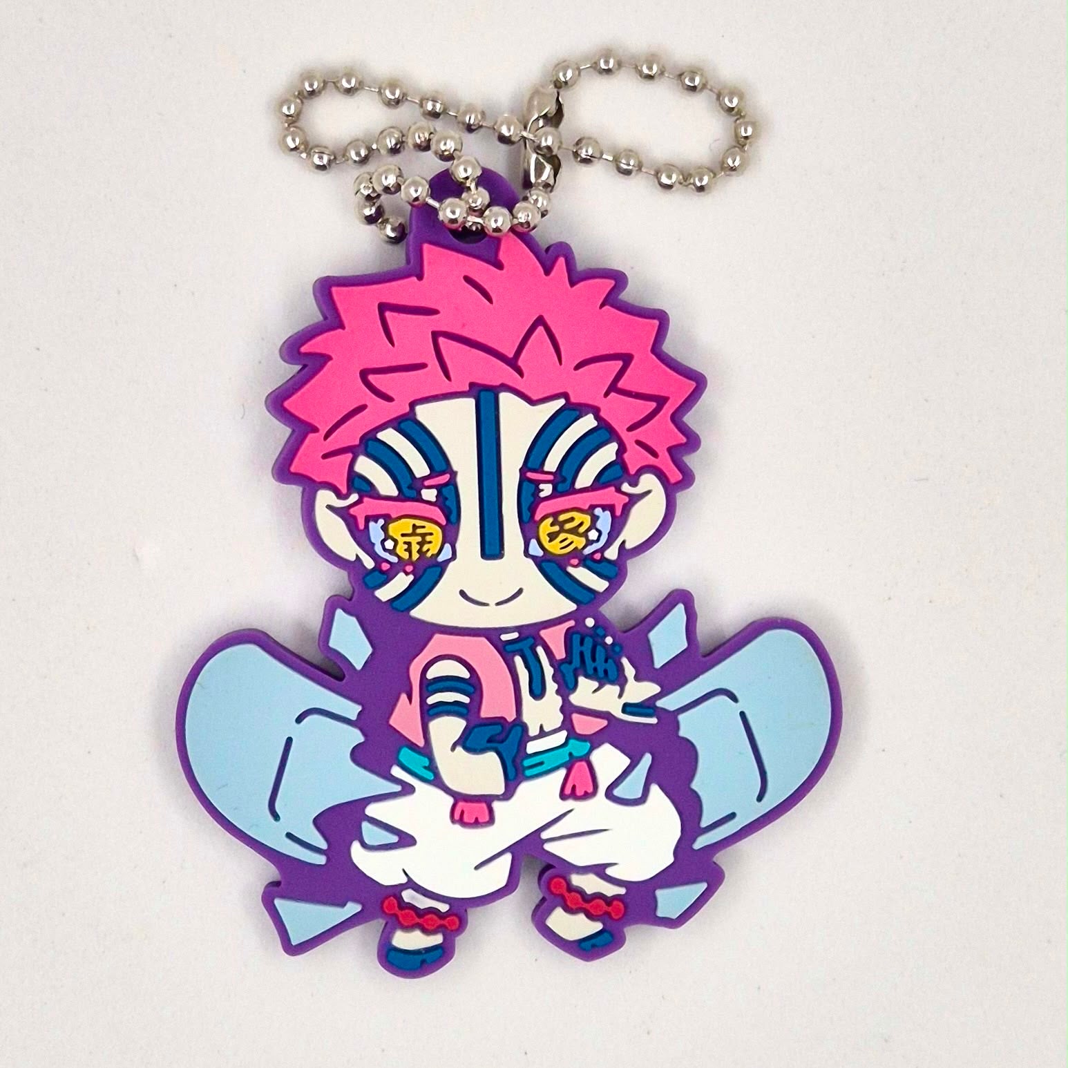 Demon Slayer Bandaid Series Gashapon Keychain Akaza