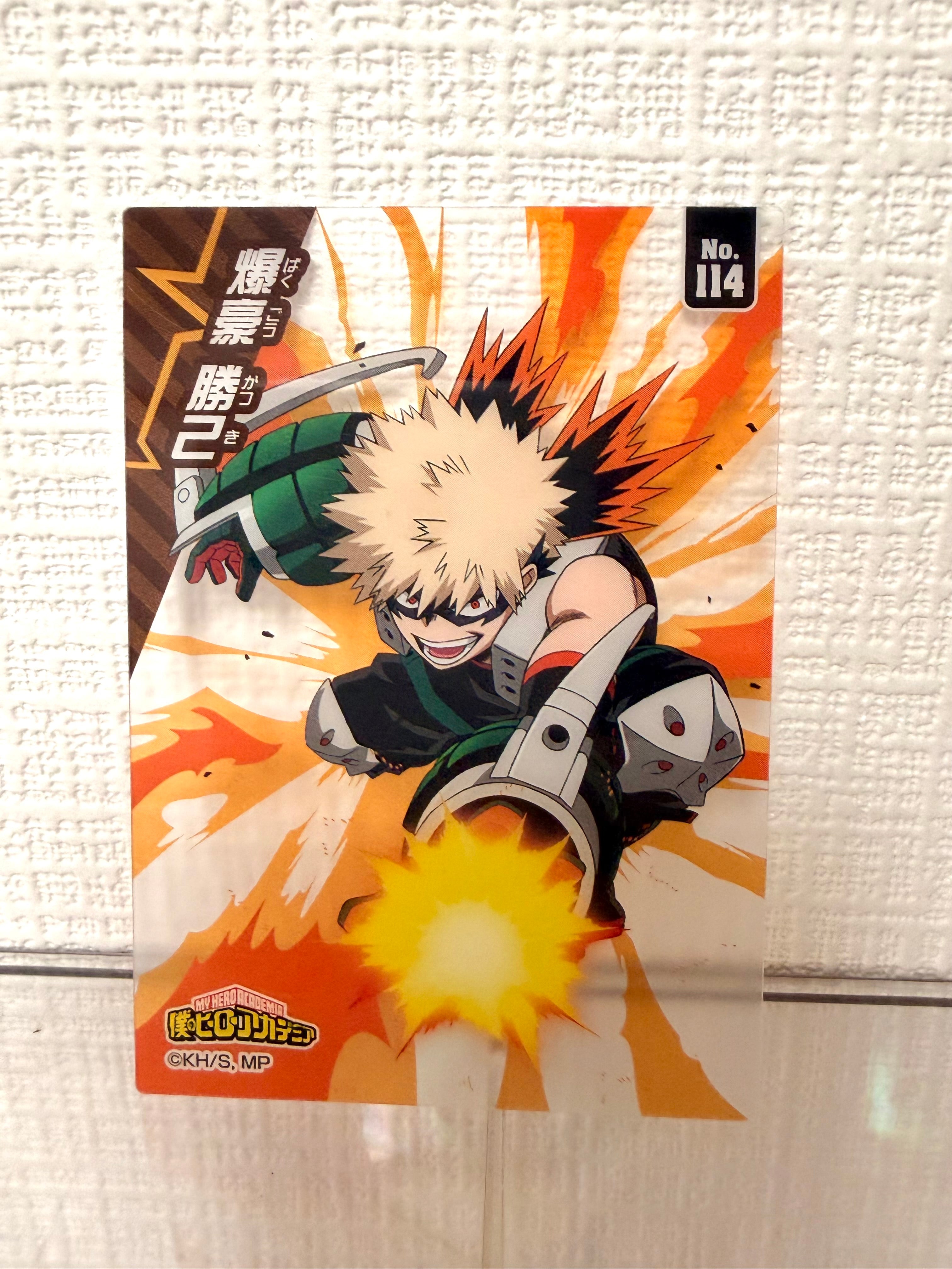 My Hero Academia Bakugo Official Collector Card JP 263114