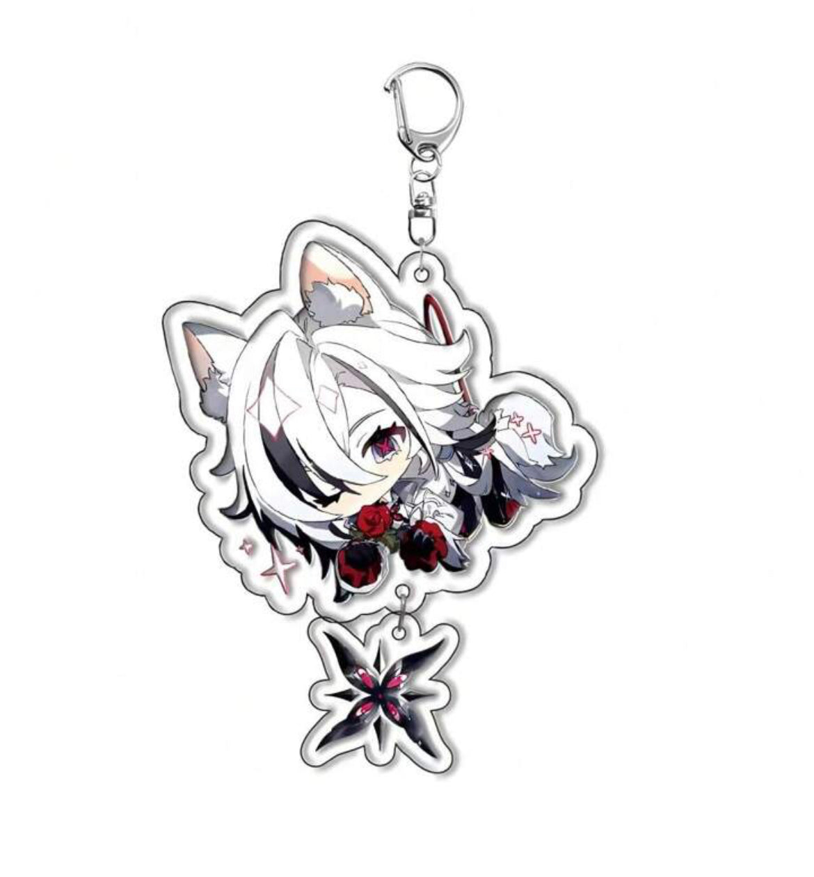 Genshin Impact Arlecchino Acrylic Keychain