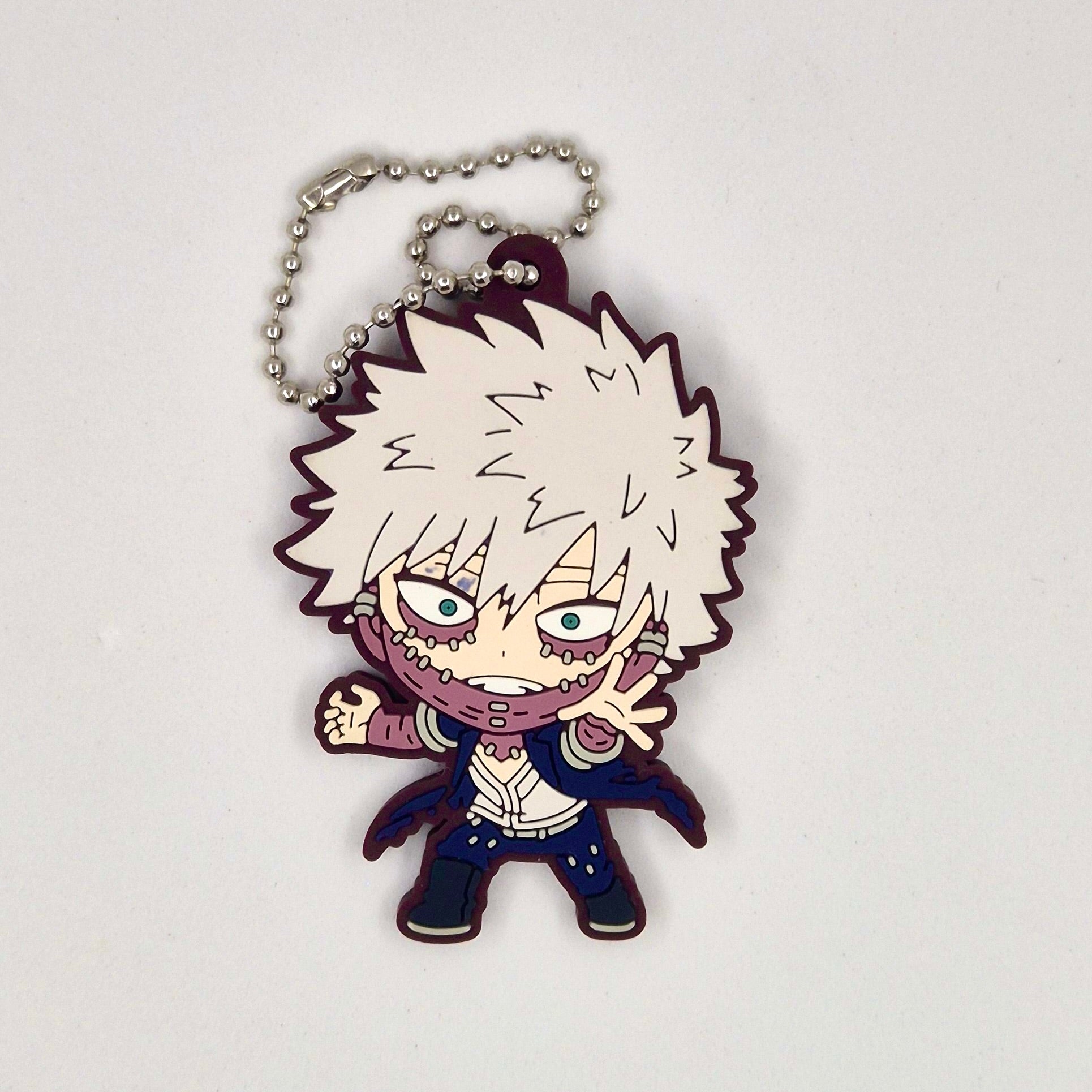 My Hero Academia Official Dabi Rubber Keychain