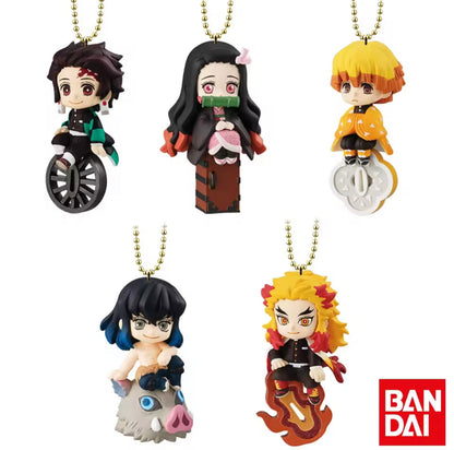 Demon Slayer Zenitsu Twinkle Dolly Figure Keychain by Bandai