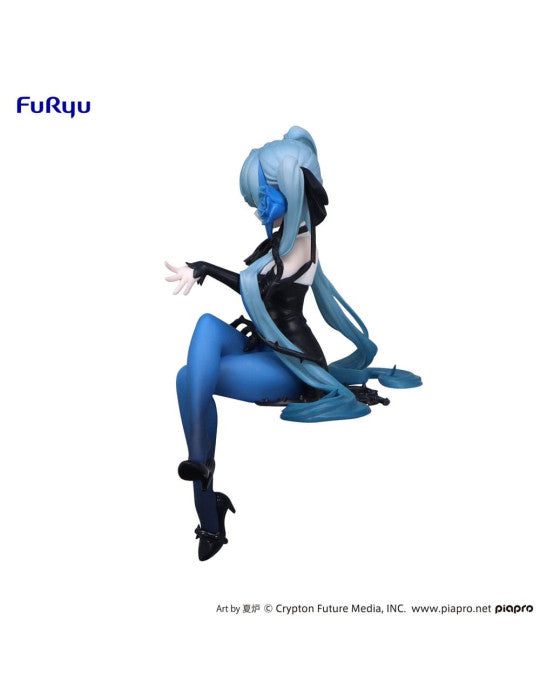 NO BOX Vocaloid Hatsune Miku Flower Fairy (Blue Rose) Noodle Stopper Figure