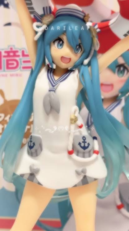 Vocaloid Hatsune Miku Original Summer Clothes Ver. Sailor Miku 2017 RARE