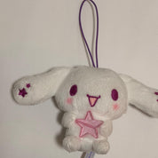 Sanrio - Cinnamoroll “KiraKira Color Star” plush keychain