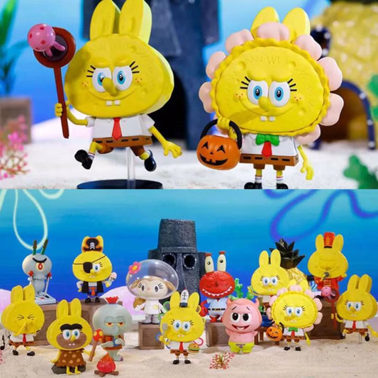 The Monsters x SpongeBob Blind Box Series by Kasing Lung x POP MART