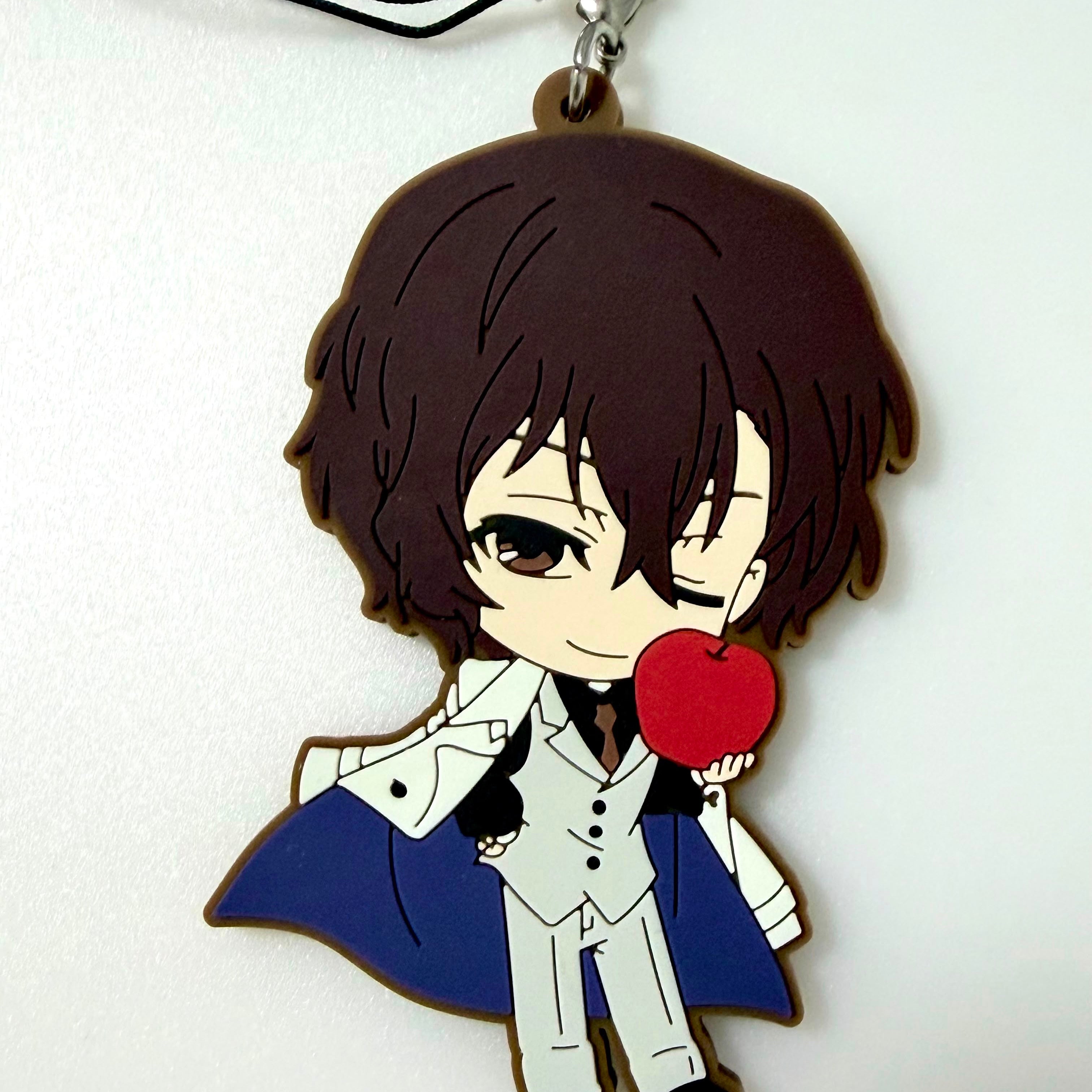 Bungo Stray Dogs Osamu Dazai strap rubber keychain by Kadokawa