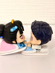 Demon Slayer  Human Akaza and Koyuki  Official Sleeping  Mini Figure JP Set of 2 263106