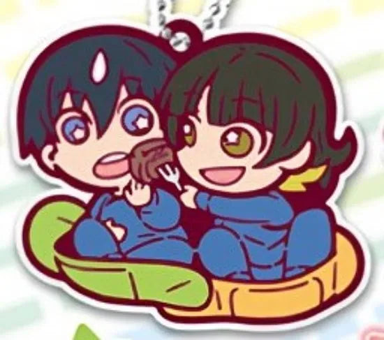 Blue Lock Character Banchoukou Rubber Keychain Gashapon