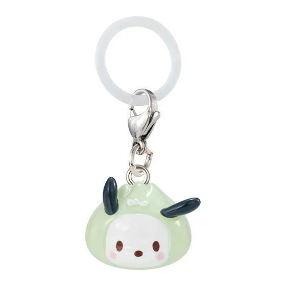 Sanrio Characters "Narikiriman" Mejirushi Mini Figure Keychain Gashapon