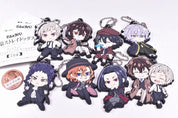 Bungo Stray Dogs Akutagawa Deforaba Rubber Keychain