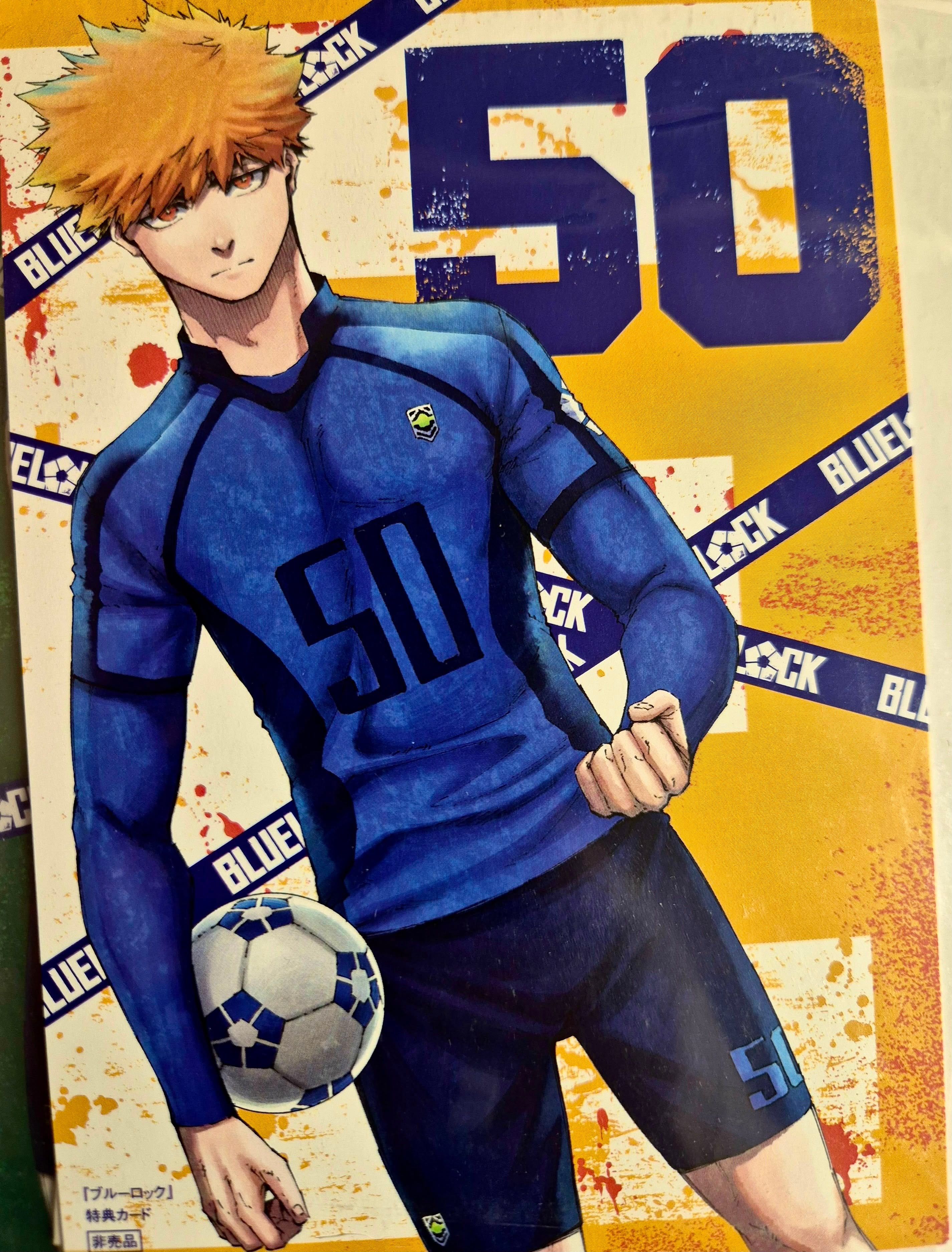 Blue Lock Official Collector Postcard 49 Rensuke Kunigami