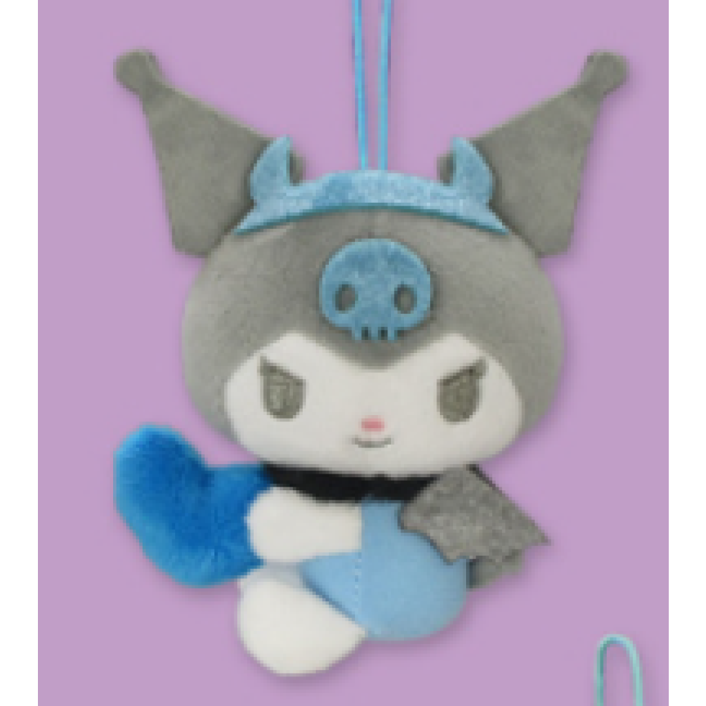 Sanrio JP Kuromi & My Melody angels and demons collector arcade plush keychains (1 random plushie)