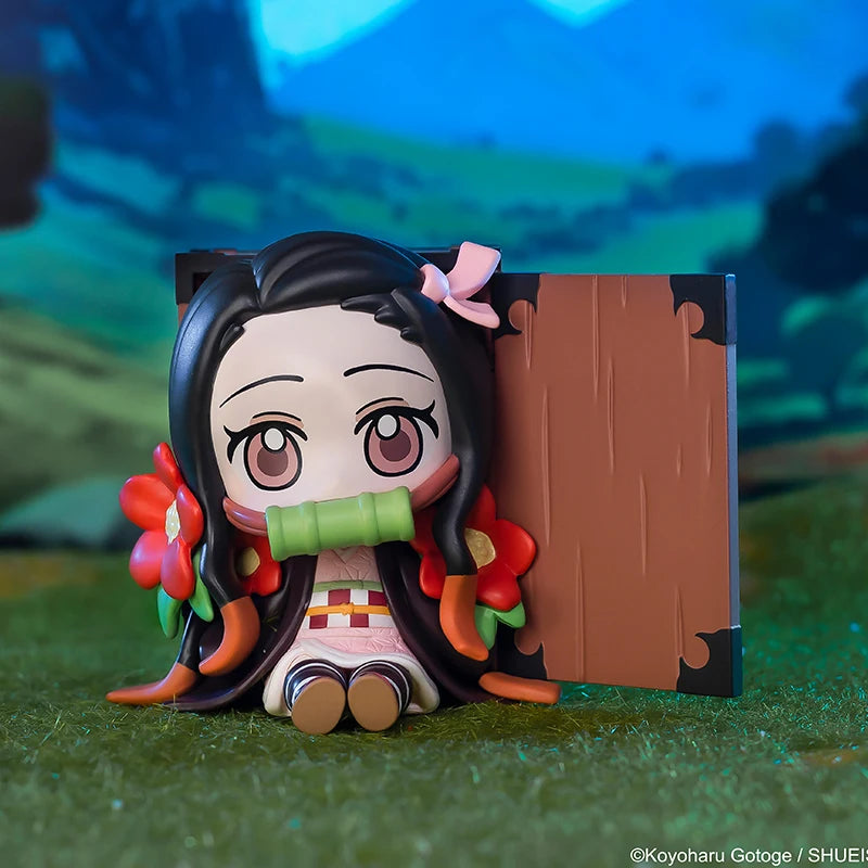 Demon Slayer Flowers Series Blind Box Figures by Pop Mart