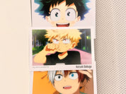 My Hero Academia Midoriya Bakugo Shoto  Official Collector Postcard A5 Set of 3 263145