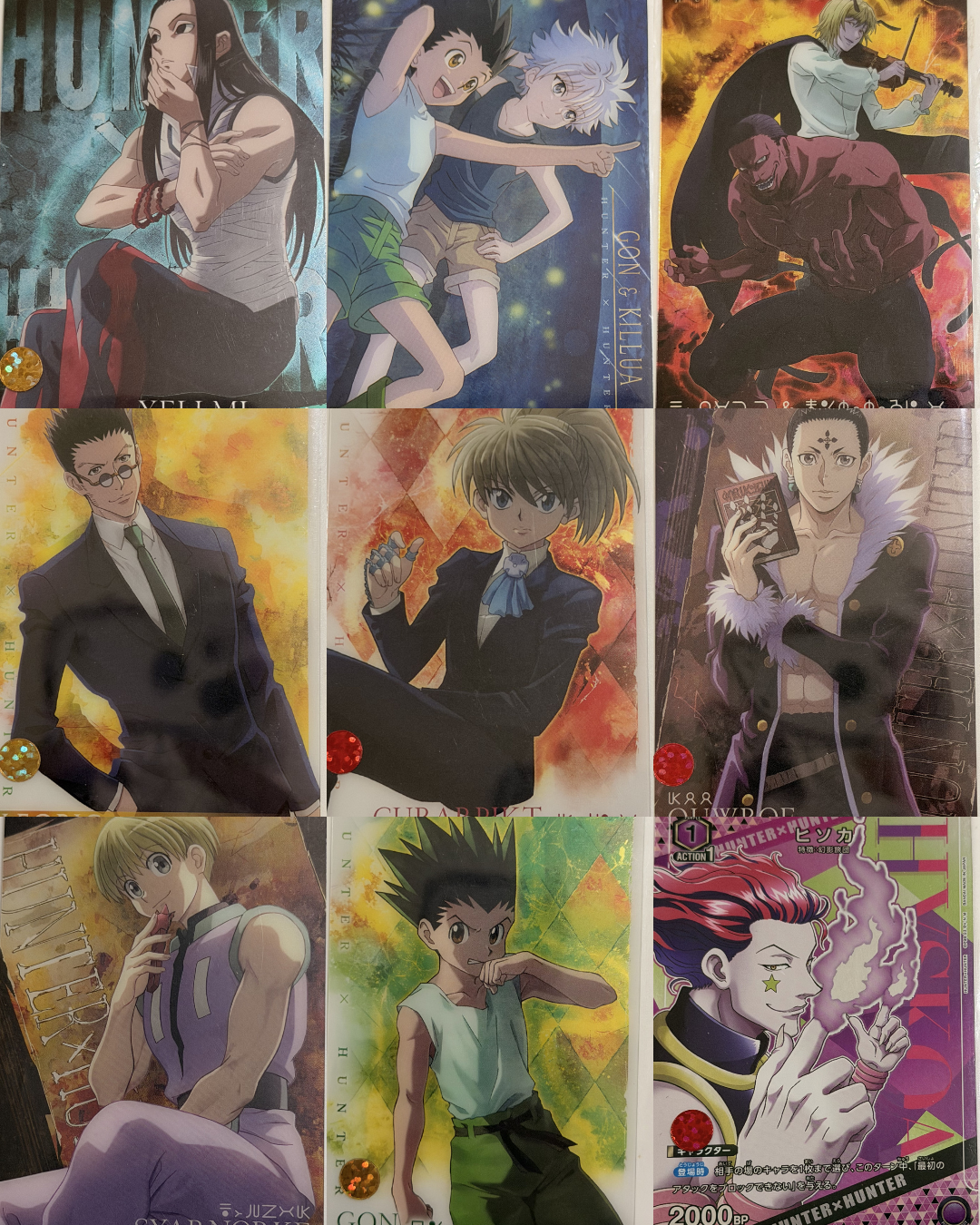 HUNTER X HUNTER Official Collector Cards JP RARE