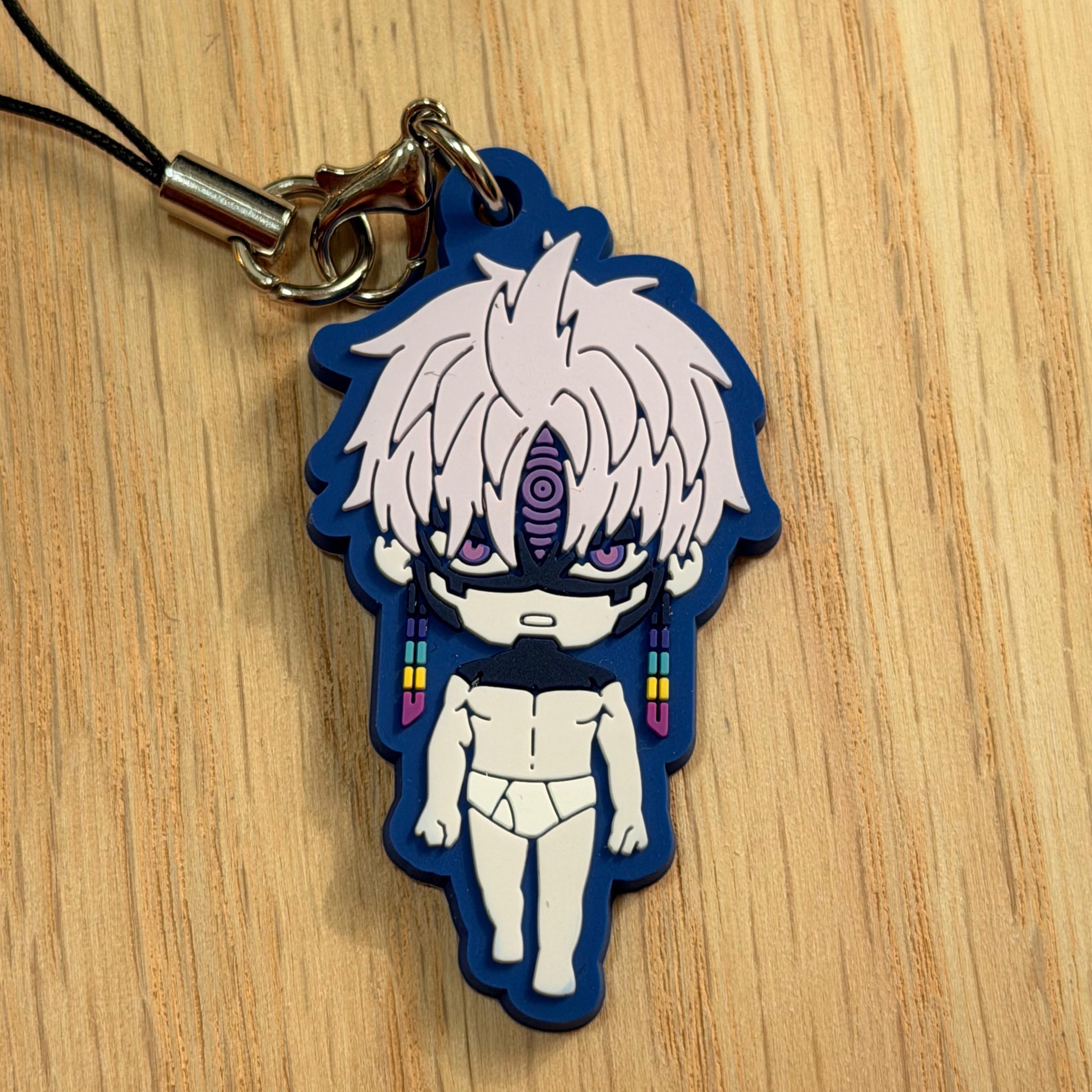 DanDaDan Enjoji Jin Strap rubber keychain