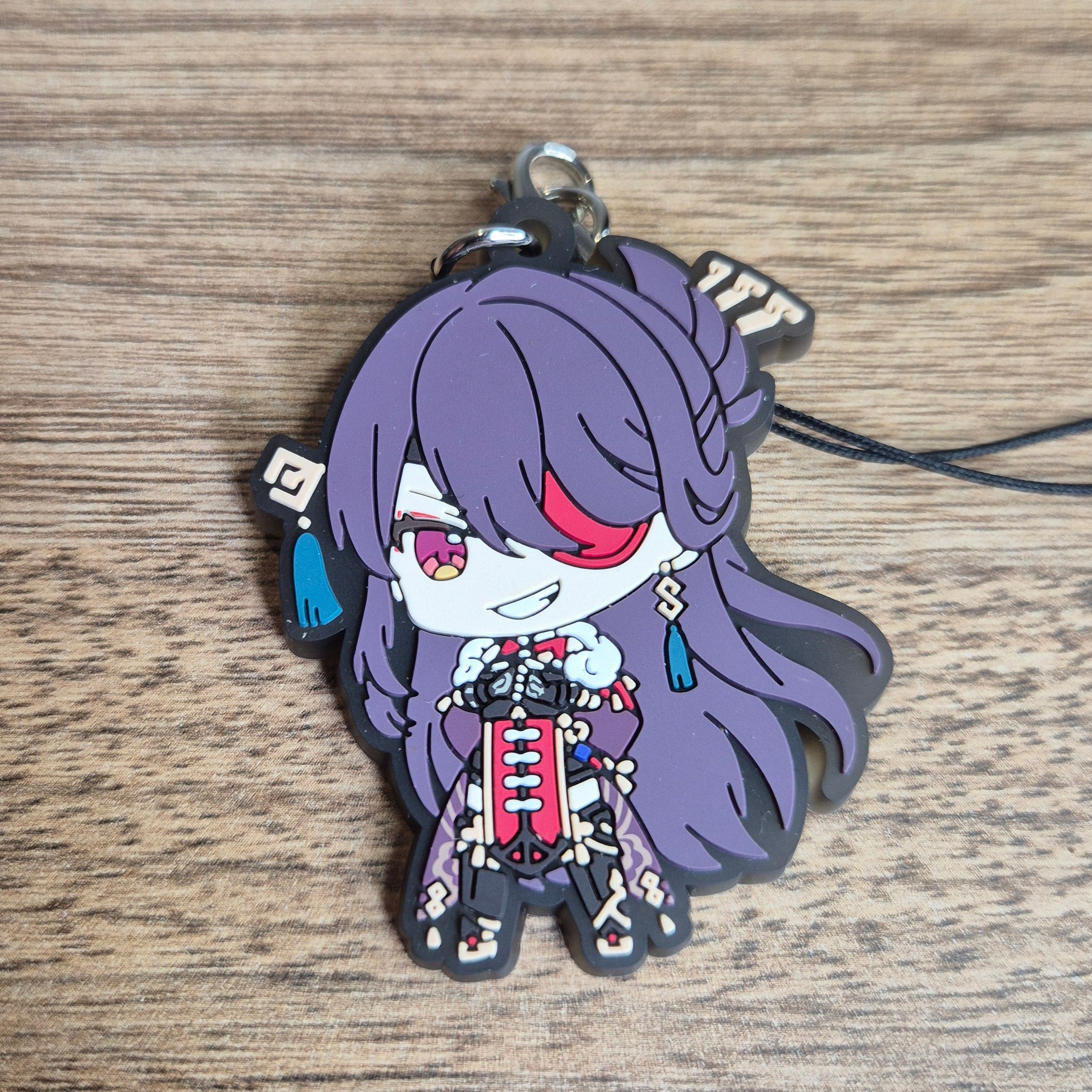 Genshin Impact Beidou Official Rubber Keychain Mascot Gashapon Strap Vol.3