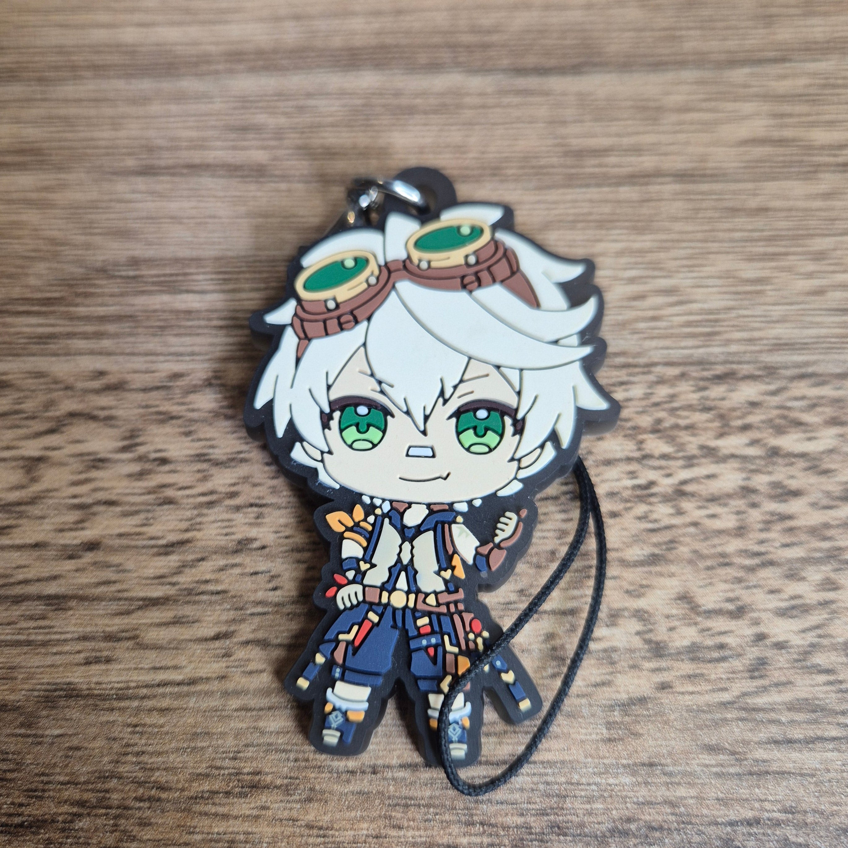 Genshin Impact Bennett Official Rubber Keychain Mascot Gashapon Strap Vol.2