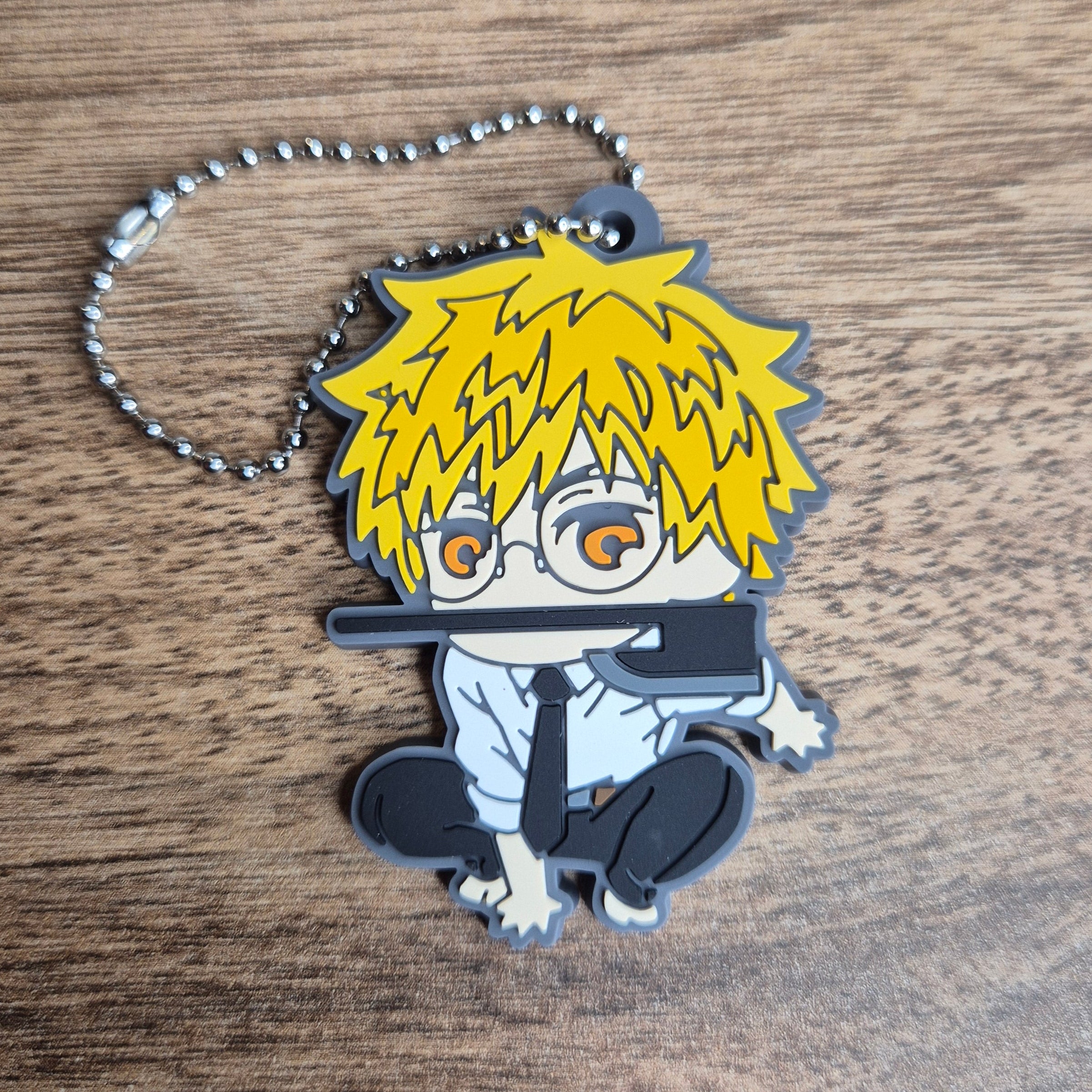 Chainsaw Man Denji Deforaba Rubber Keychain 2