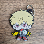 Chainsaw Man Denji Pokaraba Rubber Keychain