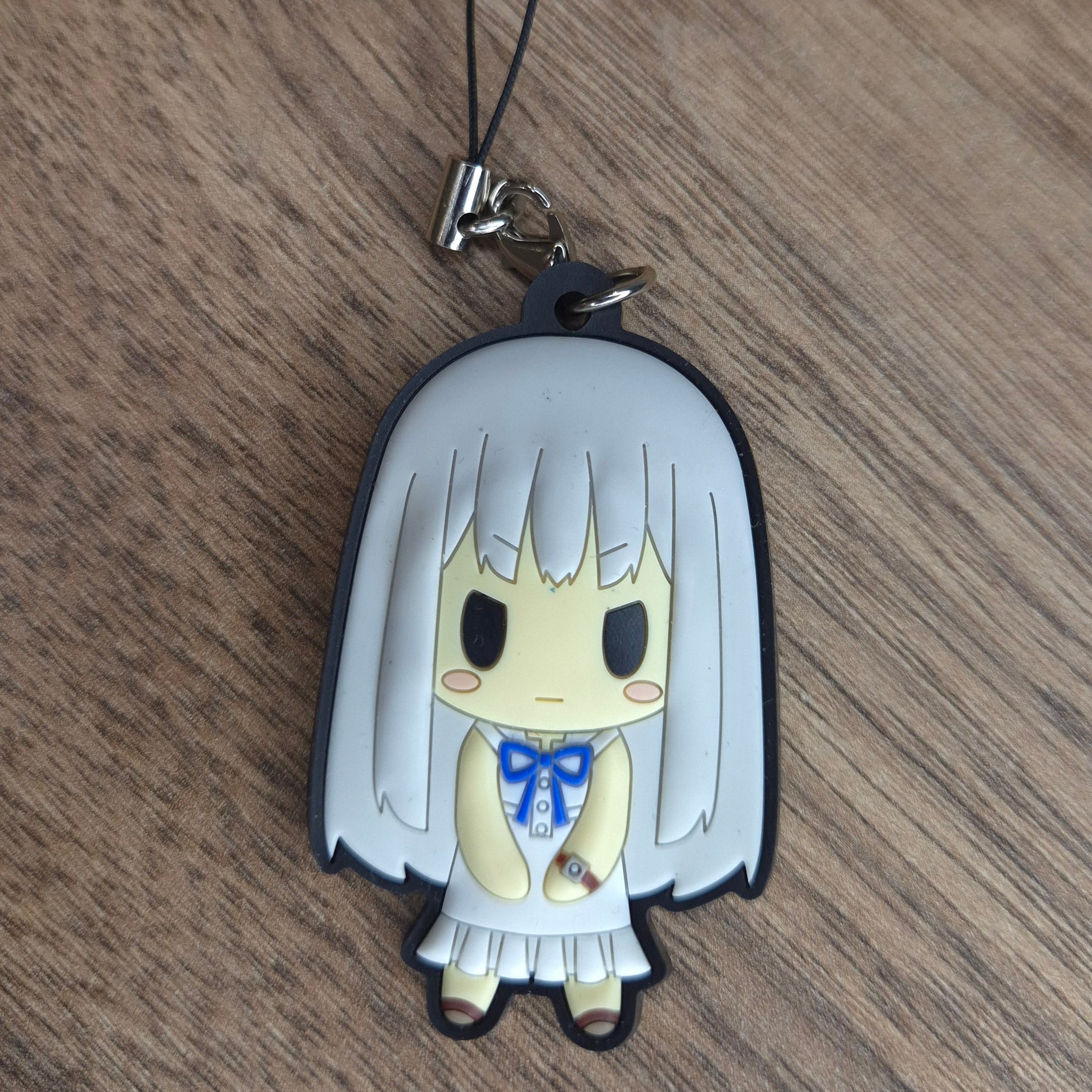 Anohana Character Rubber Keychain vol.2