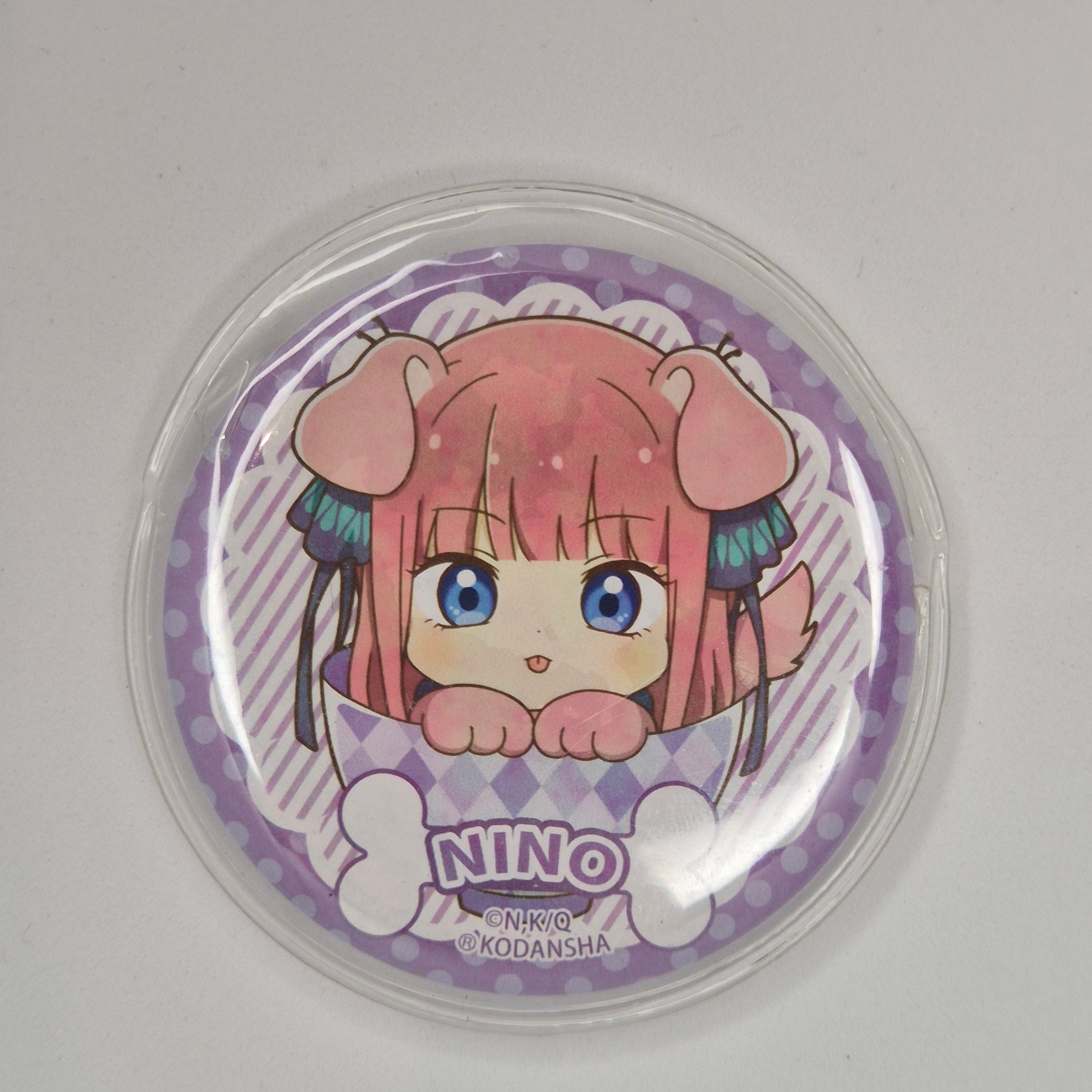 the quintessential quintuplets Nino pin tin Can Badge
