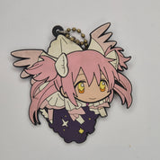 Puella Magi Madoka Magica Ultimate Madoka Tsumamare Rubber Keychain