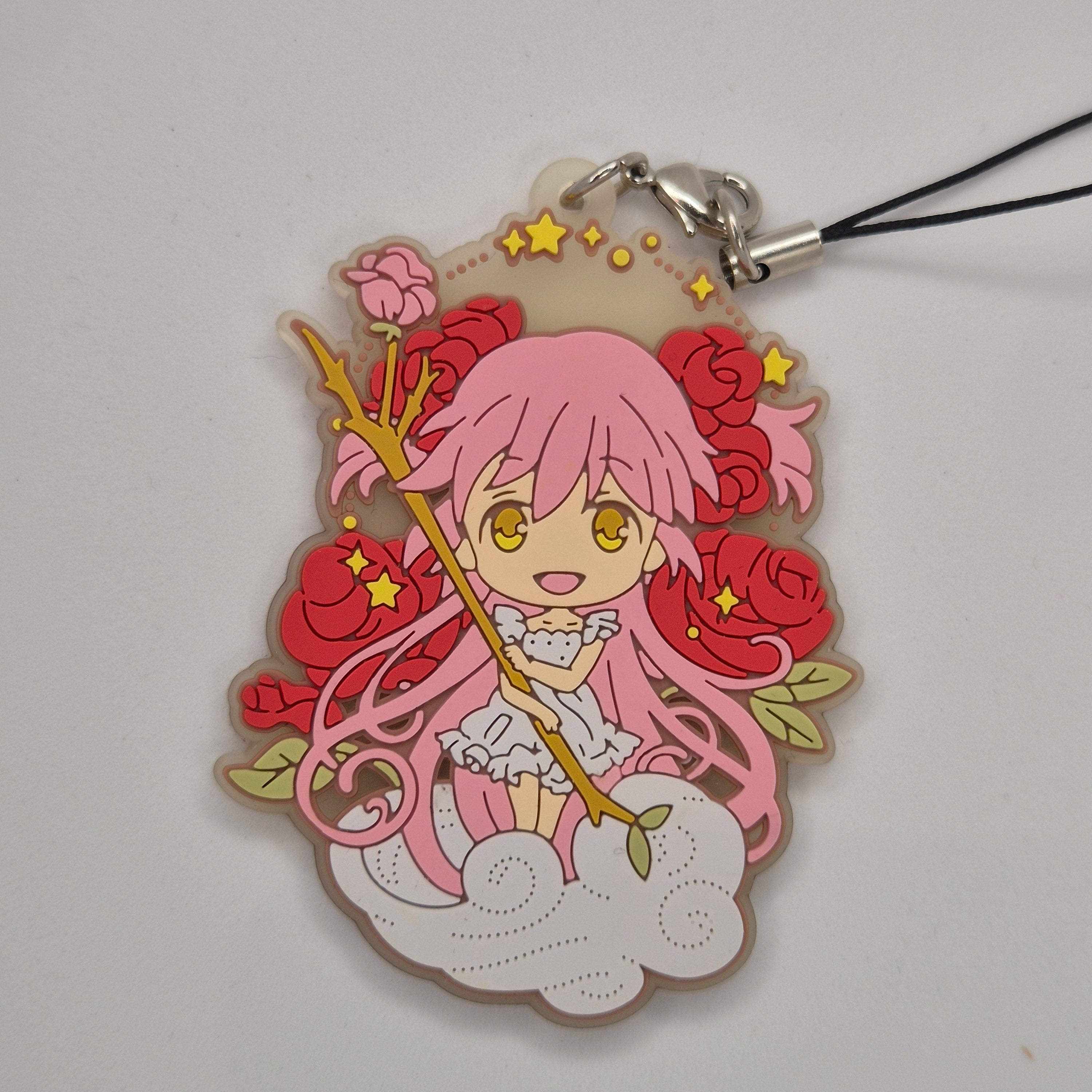 Puella Magi Madoka Magica Rubber Keychain