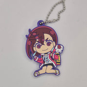 Dandadan Character Mascot Rubber Keychain Gashapon Takara Tomy Arts