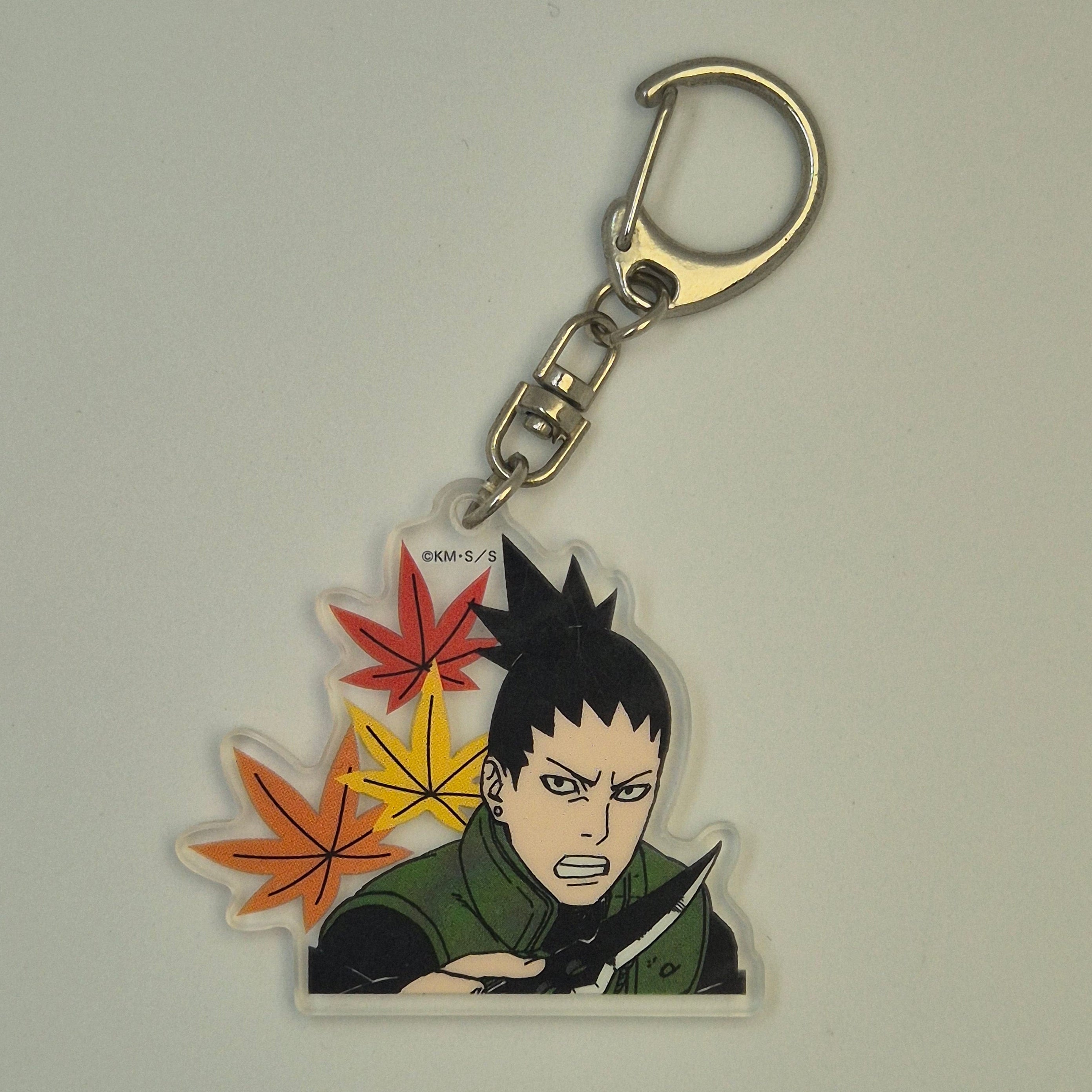 Naruto Shippuden Shikamaru Character Actylic Keychain Gashapon