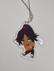 Bleach Yoruichi Petanko Acrylic Strap keychain