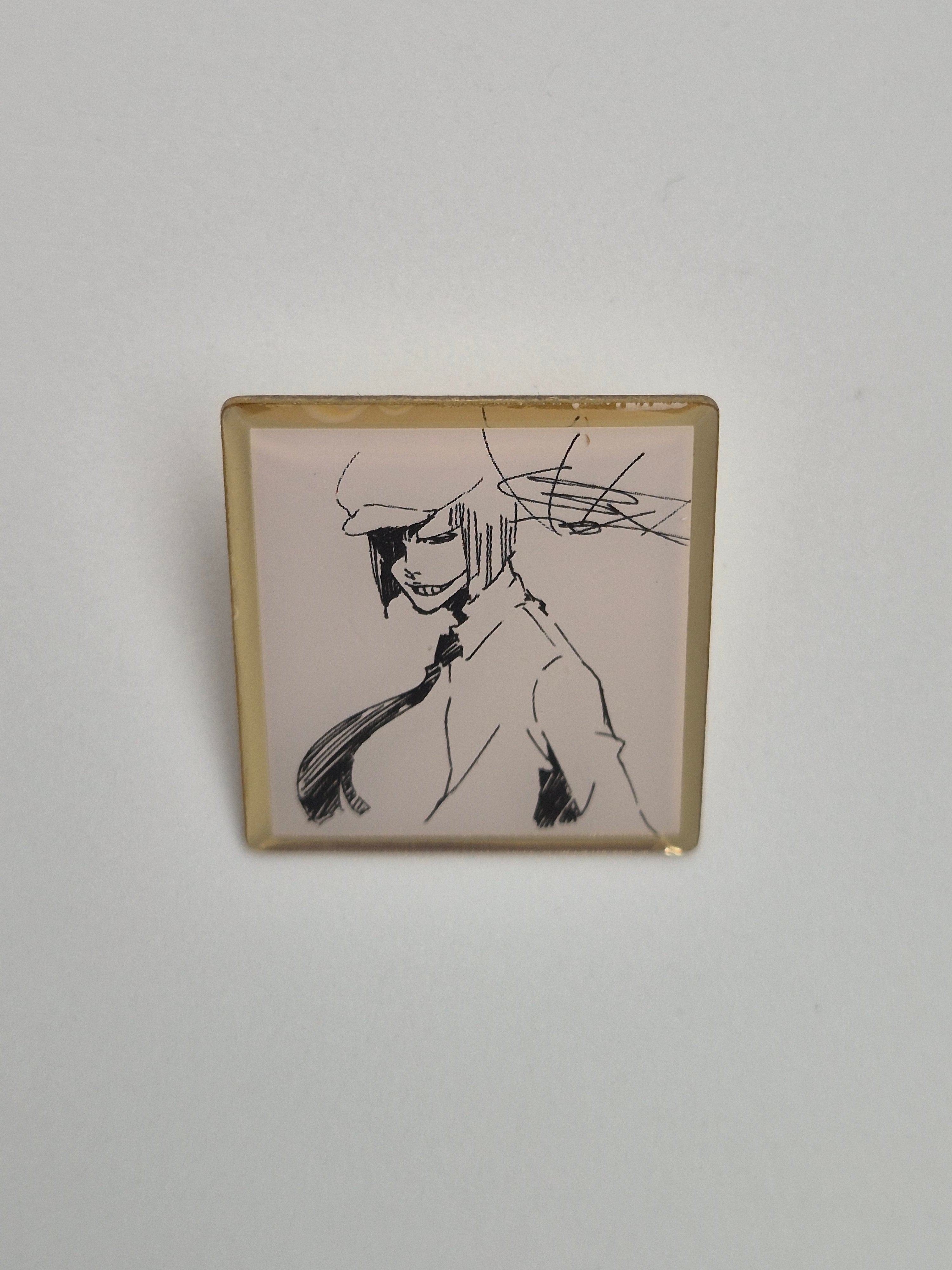 Bleach Badge Pin 20th Anniversary Original Art Exchibition Blind Bag Pin