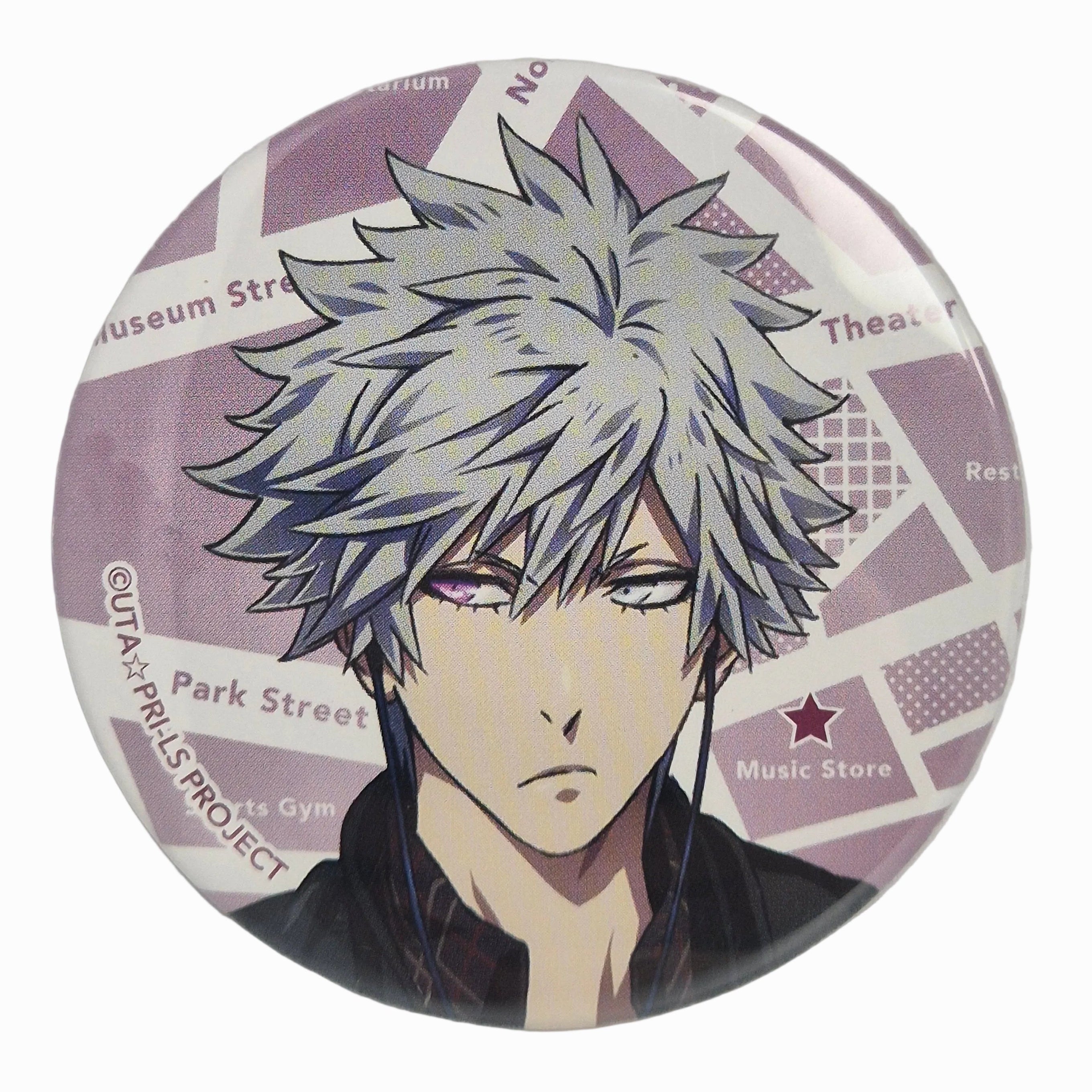 Uta No Prince Sama Ranmaru Kurosaki Pin Badge