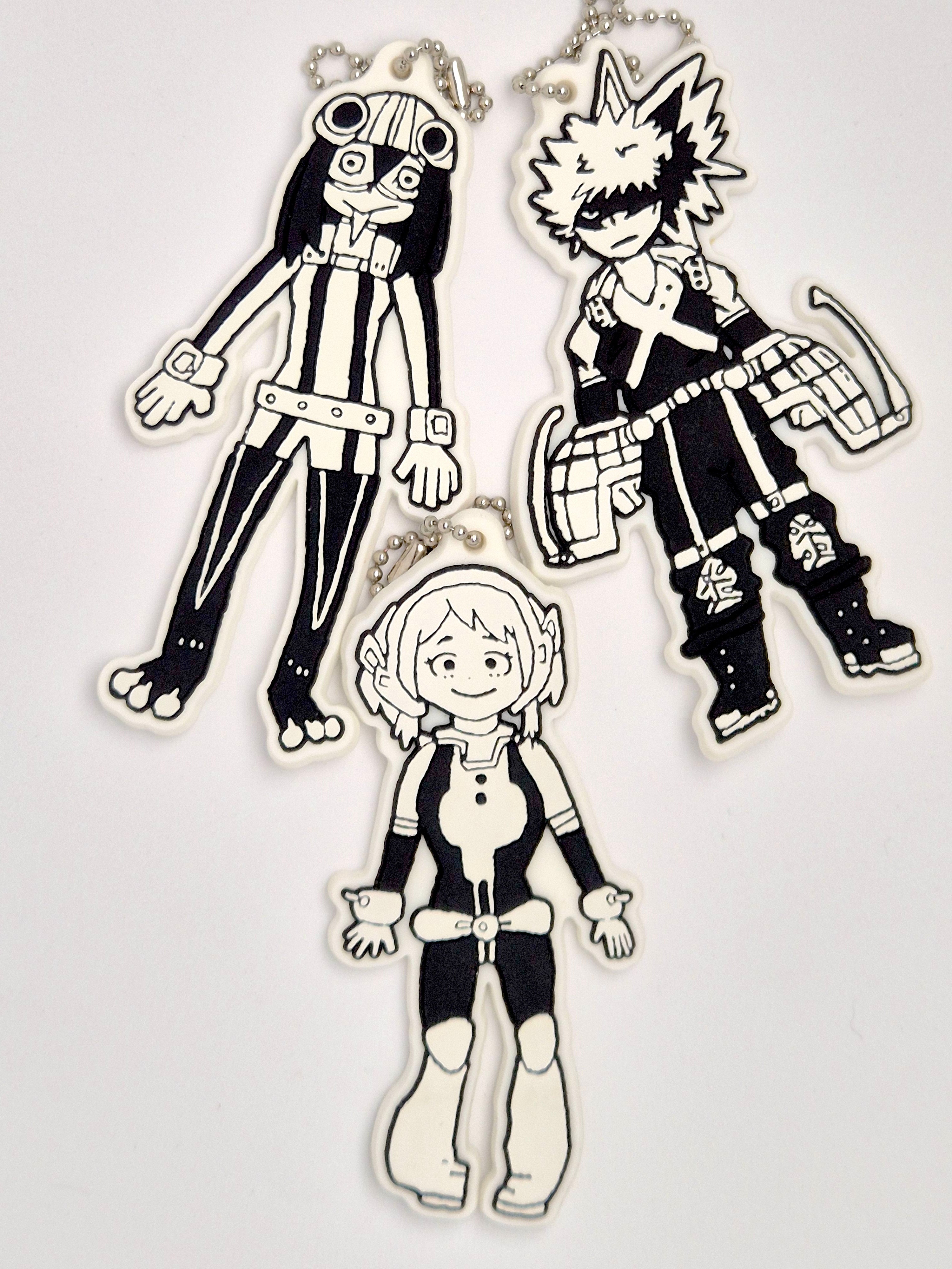 My Hero Academia Deku’s Hero Analysis Sketch Keychains (RARE)